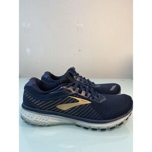Brooks Ghost 12 Men's 11 D Running Shoes Blue Cushioned Trainer Athletic